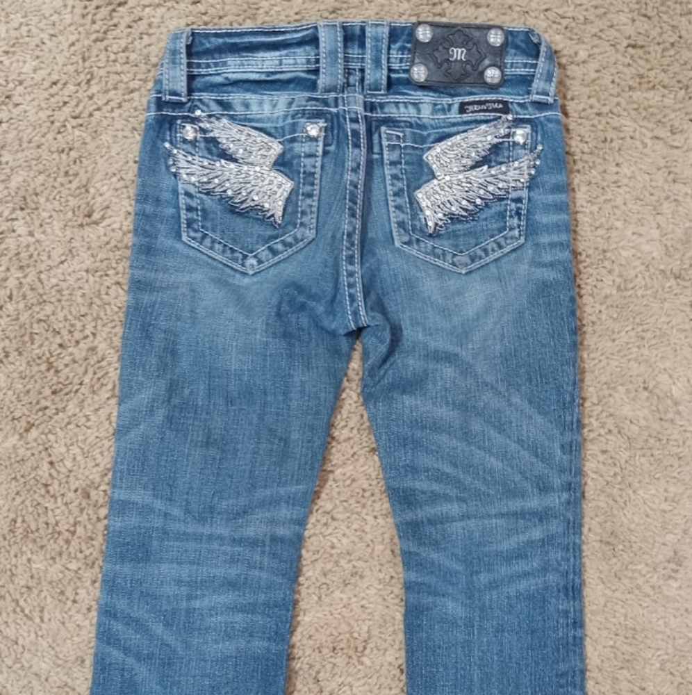 Girls Miss Me capris! Size 10!
